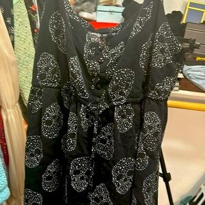 Goth Skull Dress🖤